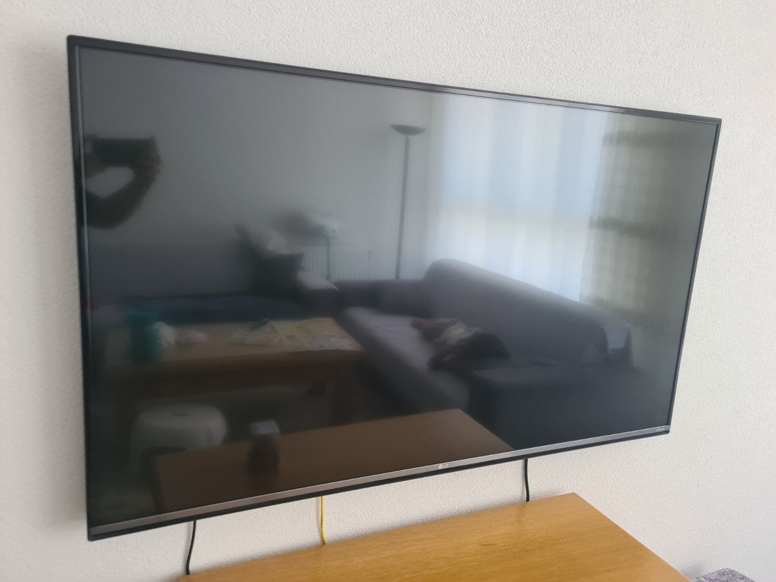 LG ultra hd 55 inch smart tv, Audio, Tv en Foto, Televisies, Ophalen, LCD, 120 Hz, Zo goed als nieuw