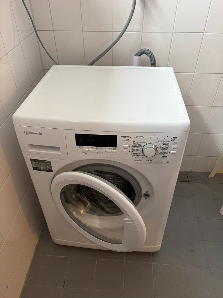 Wasmachine Bauknecht, Witgoed en Apparatuur, Ophalen, Gebruikt, 1200 tot 1600 toeren, 85 tot 90 cm