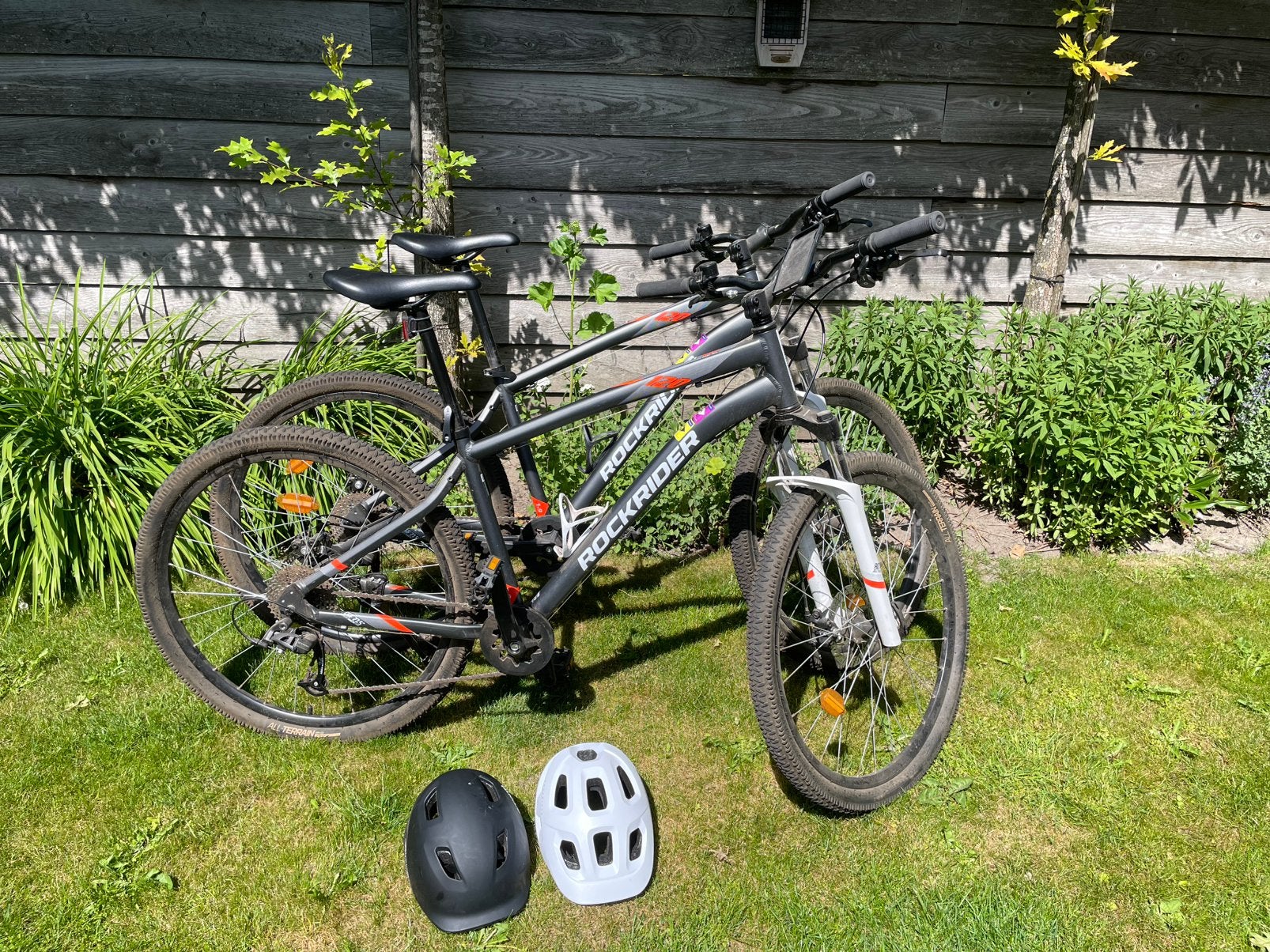 2 zgan Mountainbikes Rockrider 200,- per stuk, Fully, Ophalen, Zo goed als nieuw, Overige merken