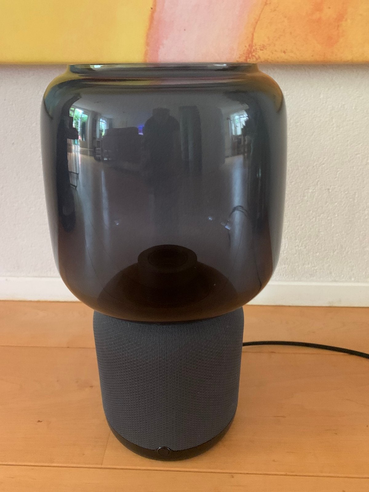 Sonos - Ikea Symfonisk speaker-lamp gen. 2 (zwart)., Ophalen, Stereo speakers, Inclusief kabels, Zo goed als nieuw