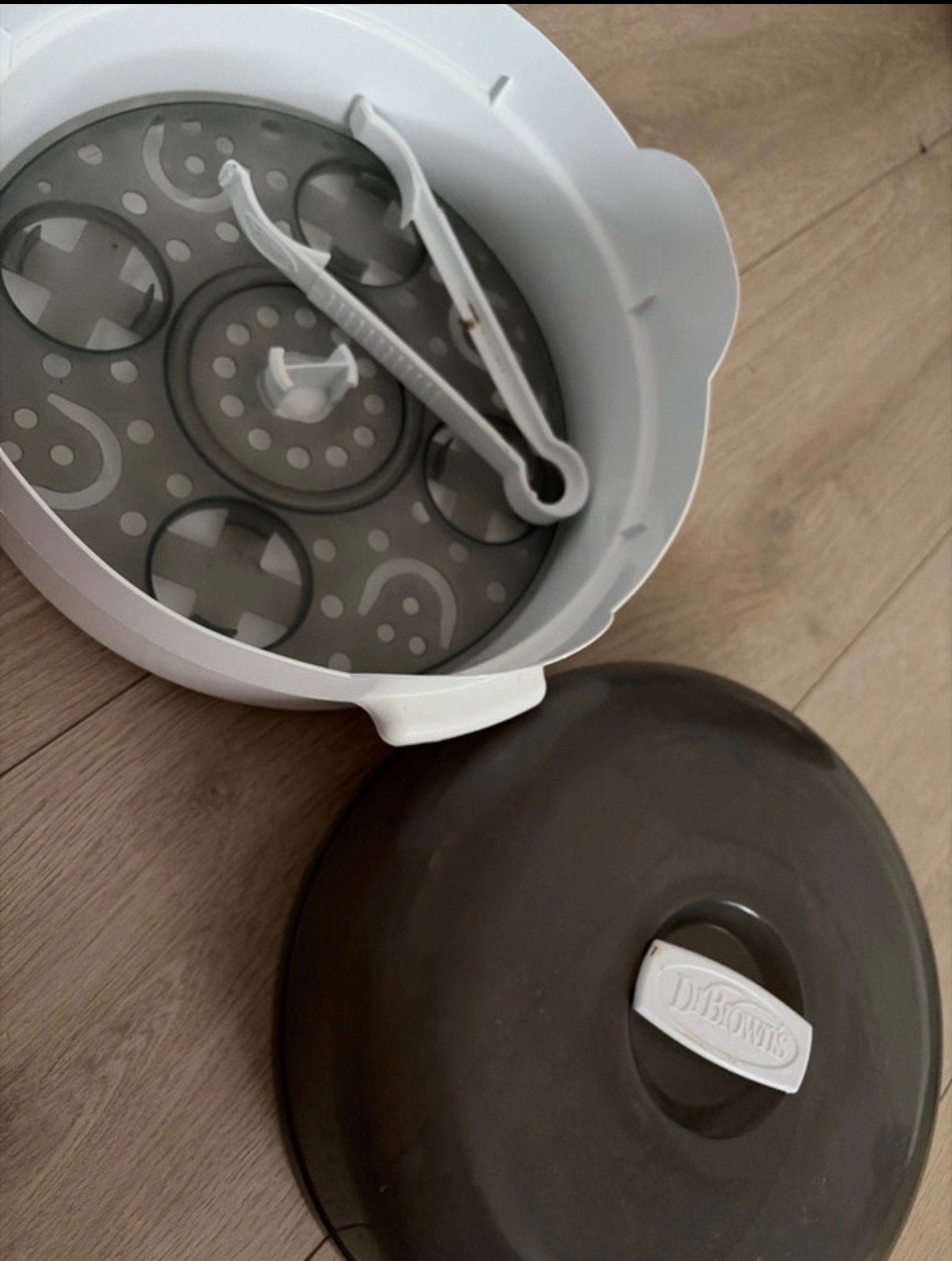 Dr. Brown's Magnetron Stoom Sterilisator, Ophalen of Verzenden, Zo goed als nieuw, Sterilisator