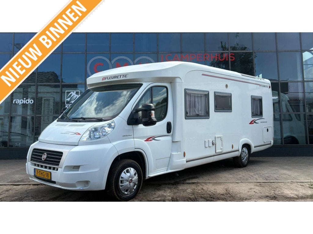 Fleurette Migrateur 73 LM Queensbed,Airco,Dinette, Achteruitrijcamera, Standaard zit, Ringverwarming, Bedrijf