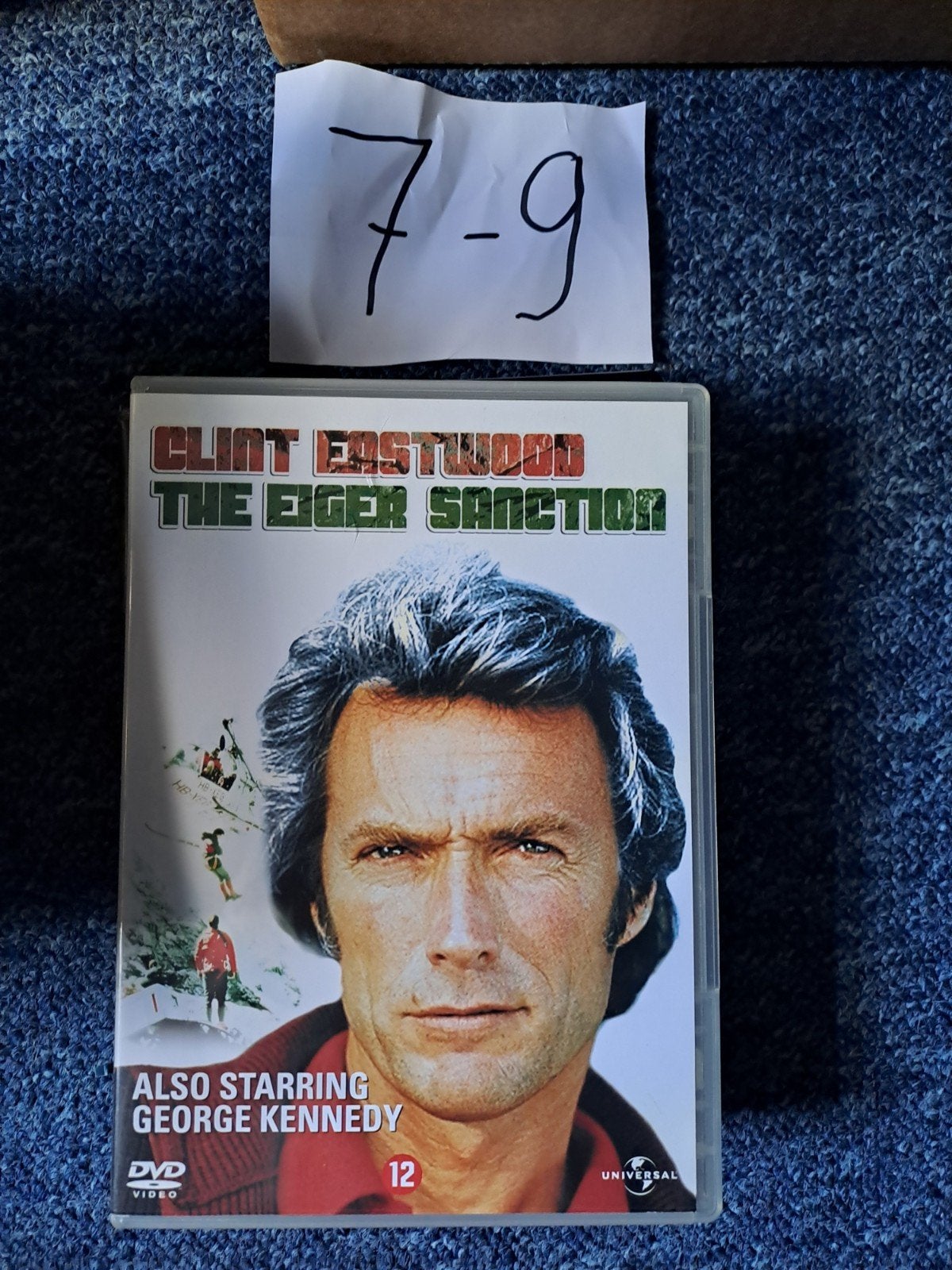 Clint Eastwood - The Eiger Sanction DVD, Gebruikt, Actiethriller, Ophalen of Verzenden, Vanaf 12 jaar