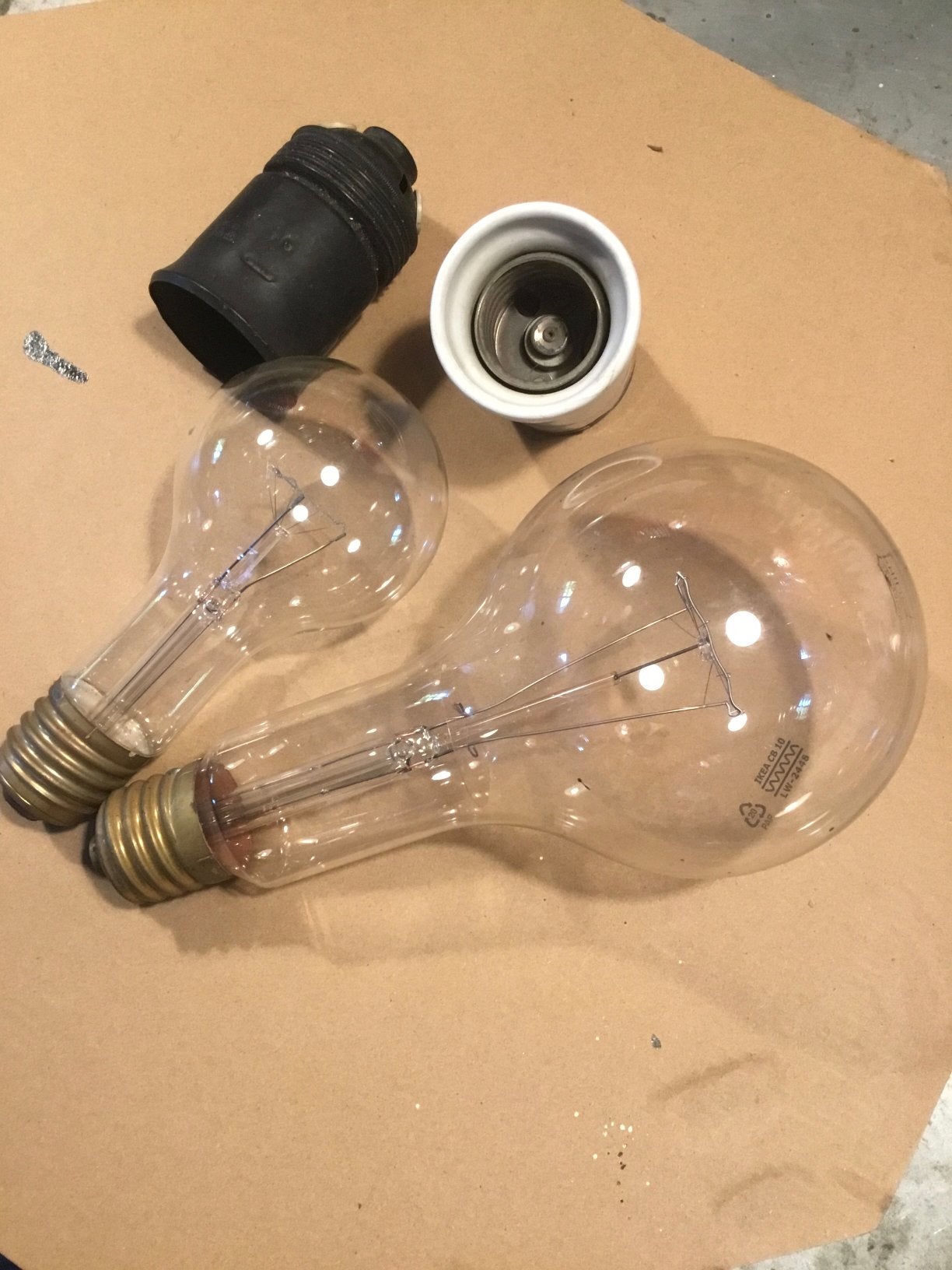 2 grote gloeilampen met E40 fittingen, Ophalen of Verzenden