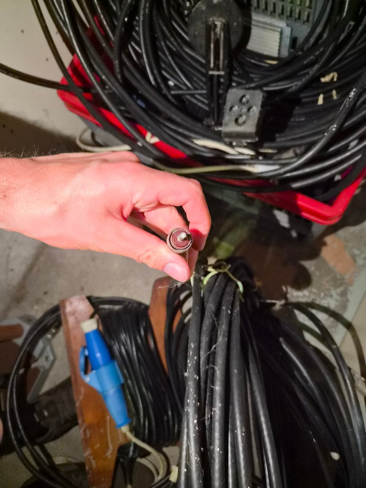 Grote partij extra dikke  coax kabels voor zendamateurs, Ophalen of Verzenden, Gebruikt, 10 meter of meer, Coaxiale kabel