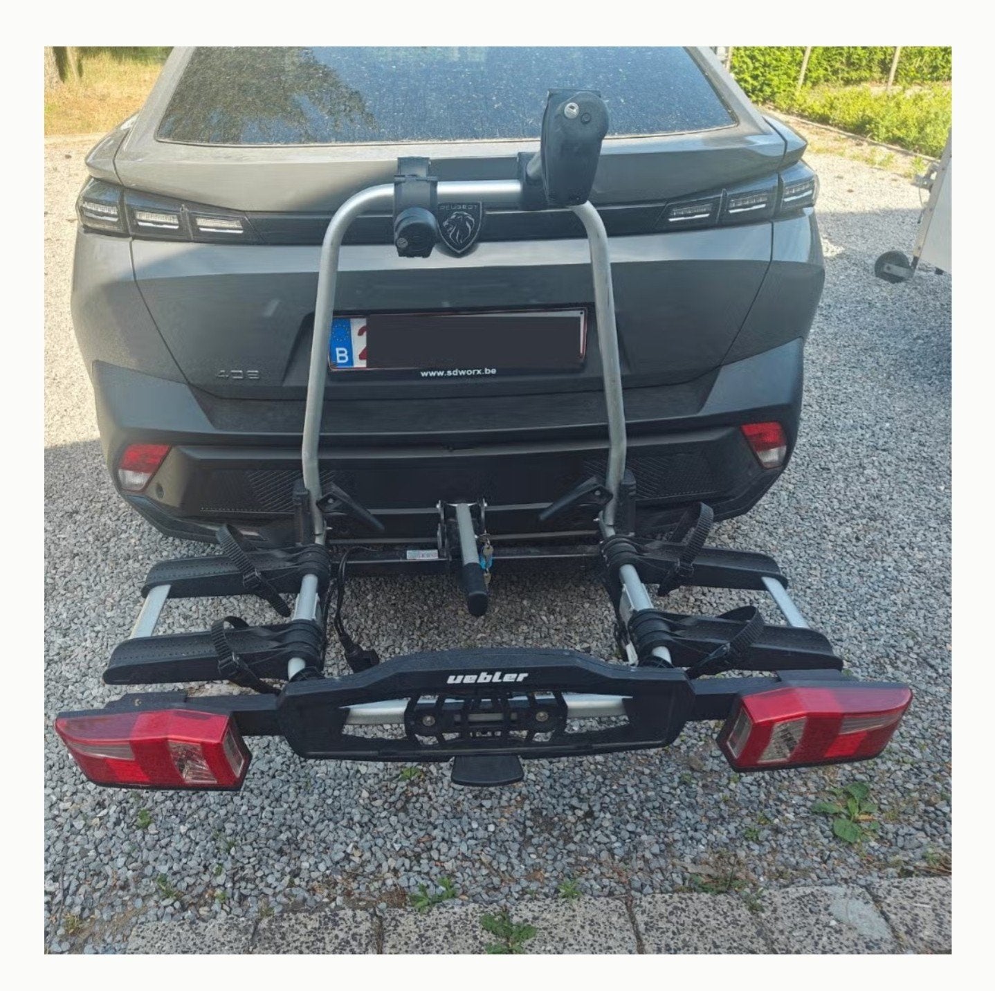Uebler X21S fietsendrager, Auto diversen, Ophalen, Zo goed als nieuw, Trekhaakdrager