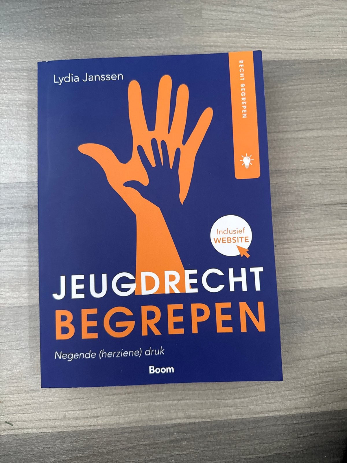 Jeugdrecht Begrepen - Lydia Janssen (Negende druk), Boeken, Studieboeken en Cursussen, Ophalen of Verzenden, Gamma, Zo goed als nieuw