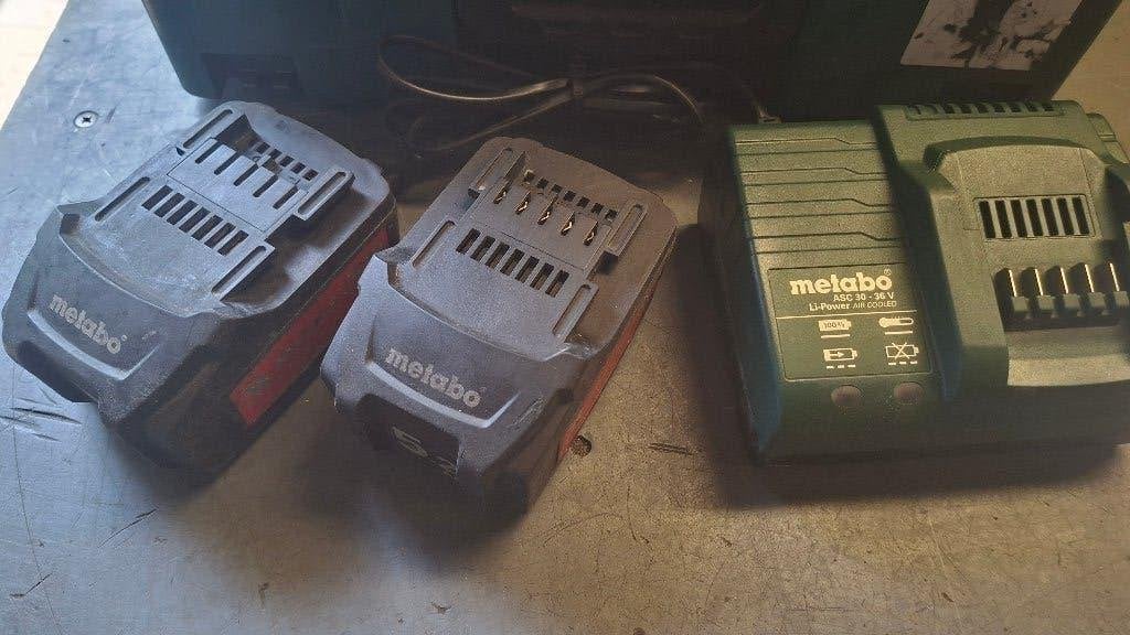 Metabo W18 LTX 150 Quick Accu slijptol haakse slijper, Gebruikt, ., Ophalen of Verzenden, .