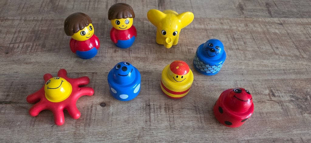 lego duplo primo poppetjes en dergelijke samen in 1 koop, Ophalen of Verzenden, Gebruikt, Lego Primo