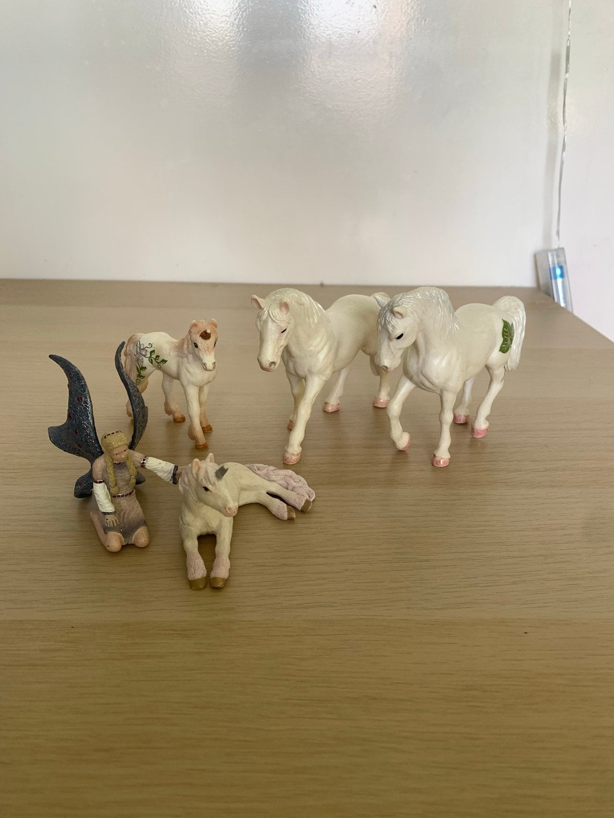 Schleich paarden en elfje set, Ophalen of Verzenden, Gebruikt, Jongen of Meisje
