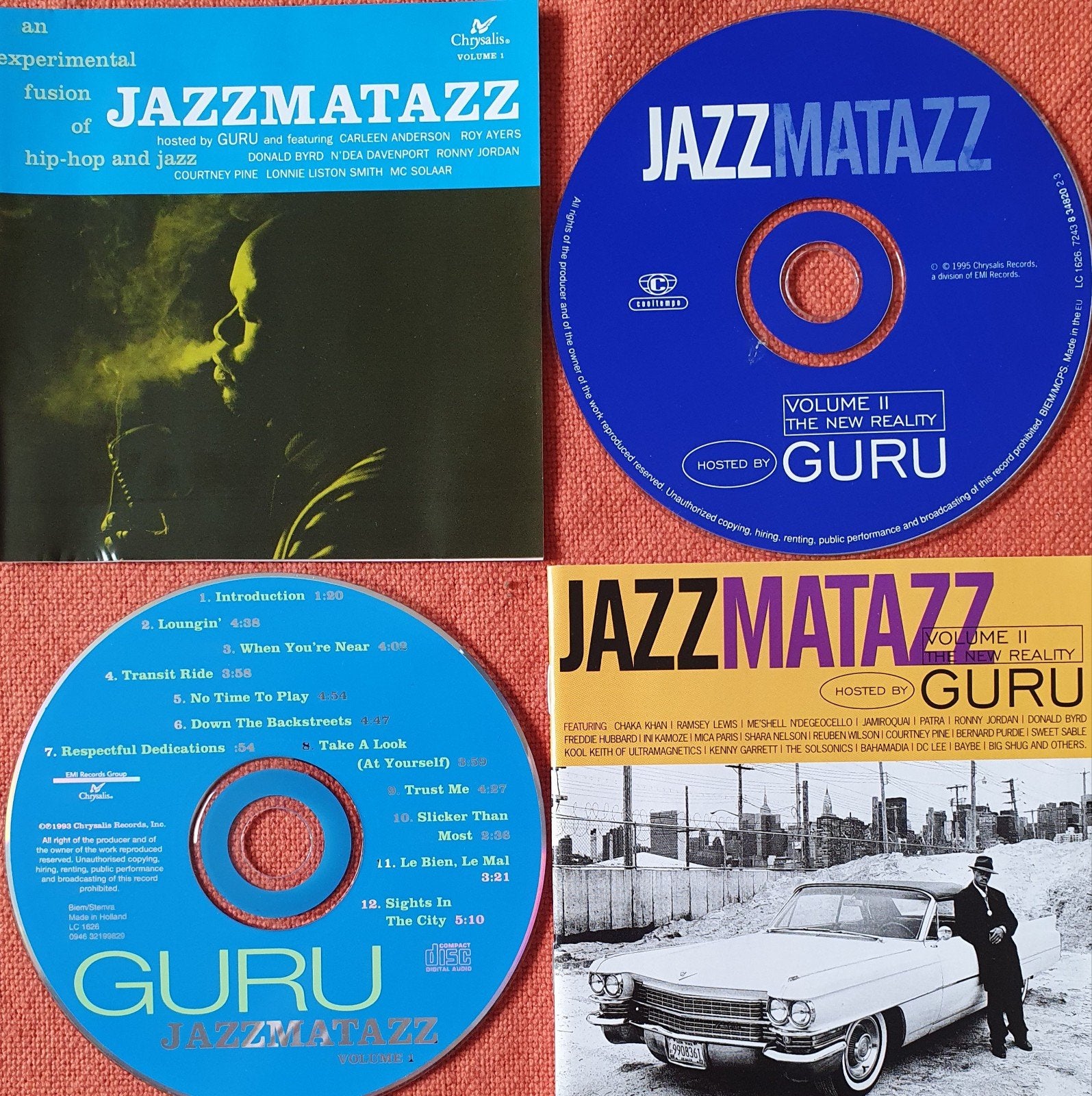 Guru  Jazzmatazz cd's mogen ook per stuk, Cd's en Dvd's, Cd's | Hiphop en Rap, Ophalen of Verzenden, Gebruikt