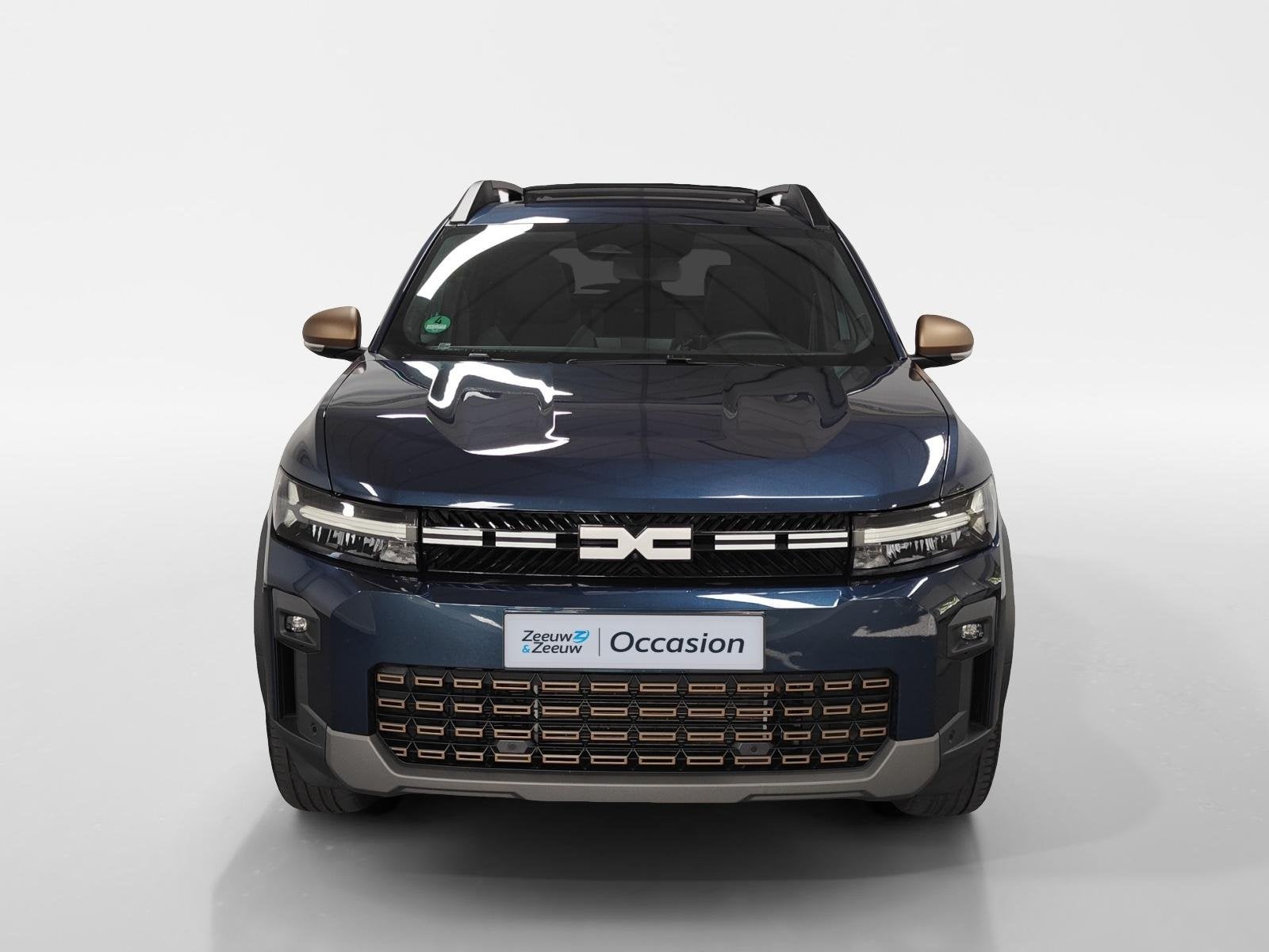 Dacia Bigster 1.8 Hybrid 155 Extreme AUTOMAAT NAVI AIRCO 360, Auto's, Gebruikt, Euro 6, Blauw, Origineel Nederlands