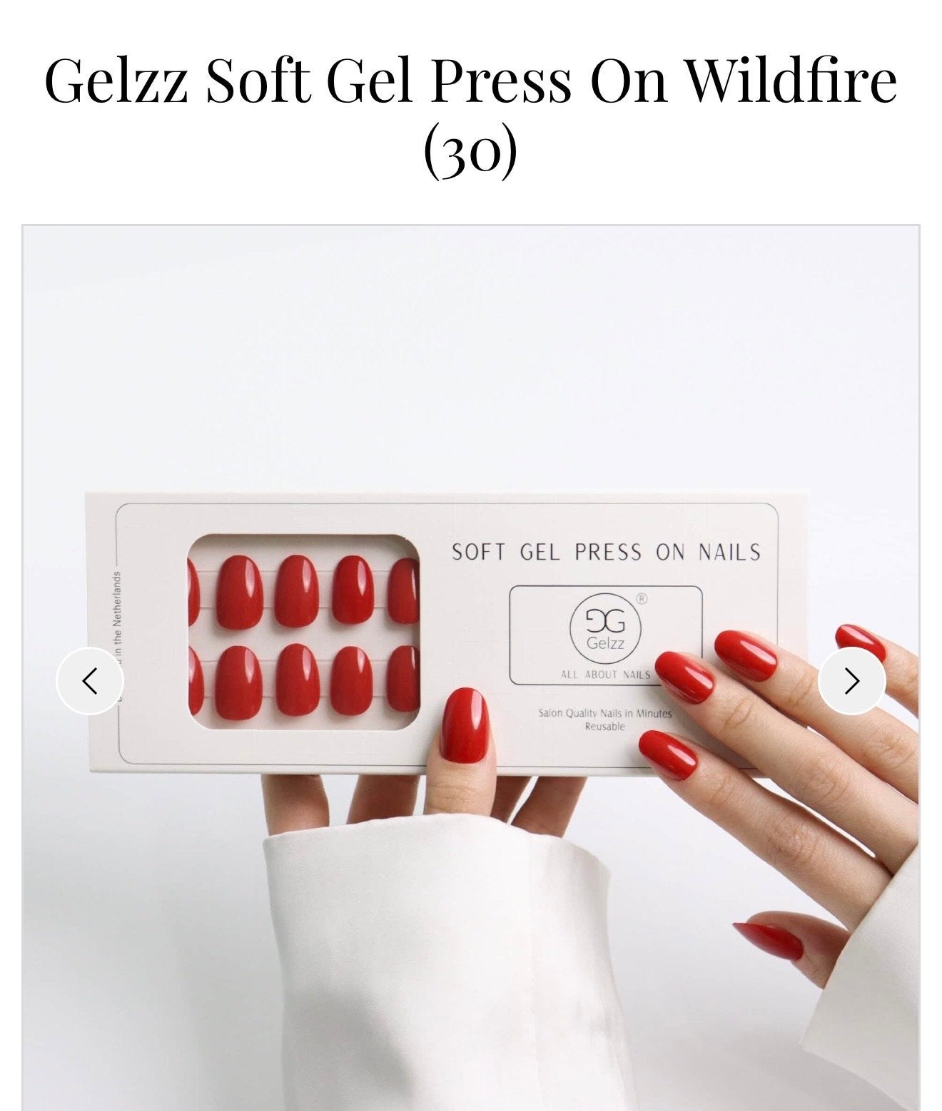 Gelzz Soft Gel Press On Nagels - 3 Kleuren Set, Verzenden, Nieuw, Overige typen