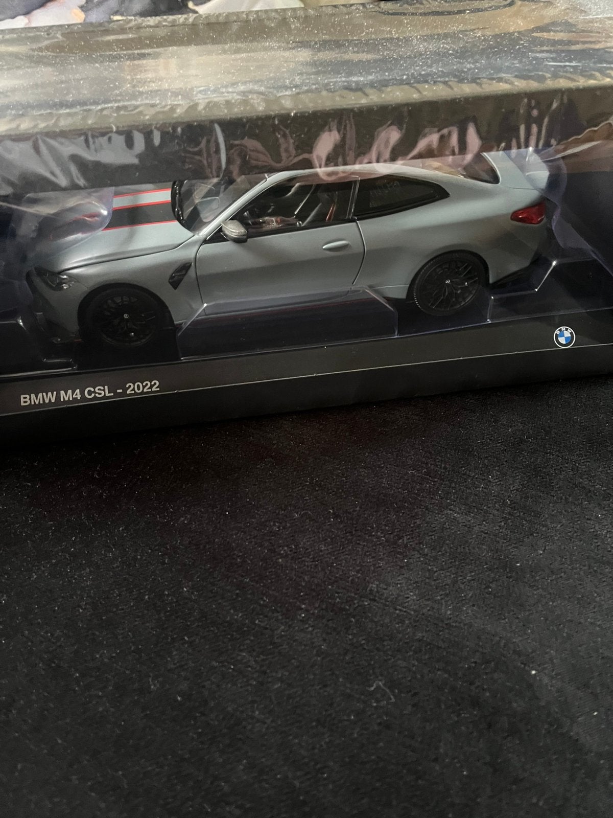 BMW M4 CSL 2022 1.18 Dealer Uitvoering, Ophalen of Verzenden, Nieuw, Auto, MiniChamps