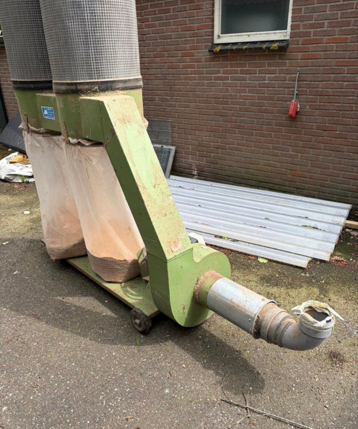 Afzuiging houtbewerking, Doe-het-zelf en Verbouw, Ventilatie en Afzuiging, Ophalen