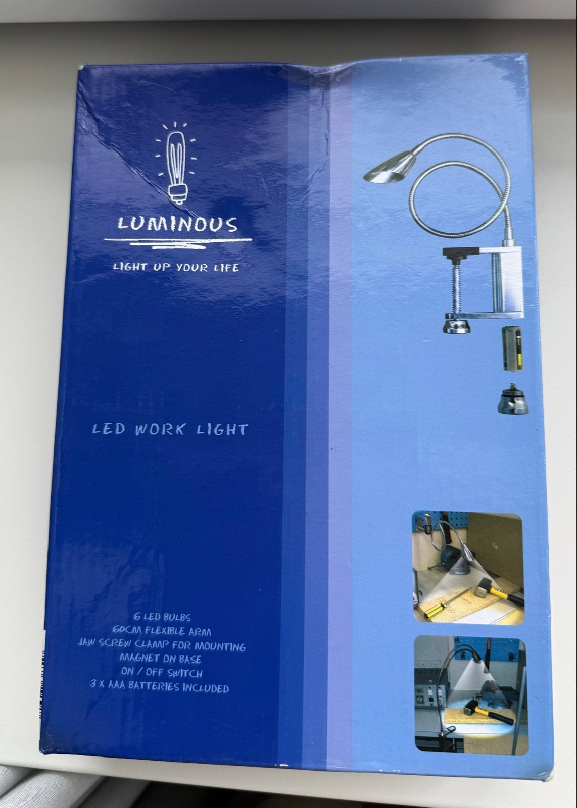 Luminous LED Werklicht - Nieuw in originele verpakking, Met schakelaar, Ophalen of Verzenden, Nieuw, Overige merken