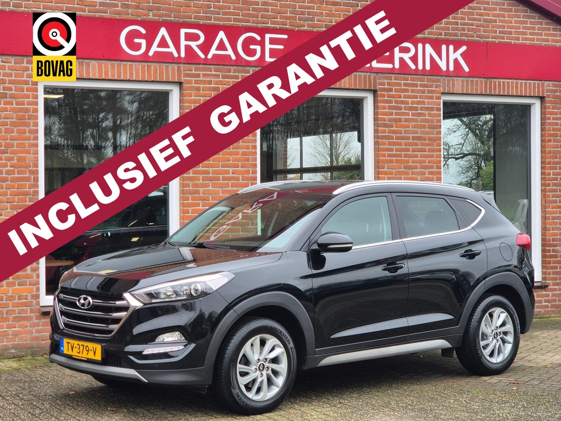 Hyundai Tucson 1.6 GDi Comfort 132PK 5drs clima, cruise, nav, Auto's, Voorwielaandrijving, Stof, Gebruikt, Euro 6