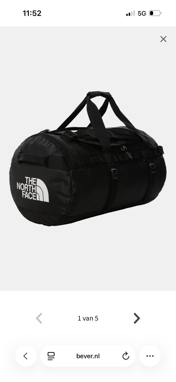 The North Face Bagg TNF BASE CAMP DUFFEL M, Ophalen, Nieuw