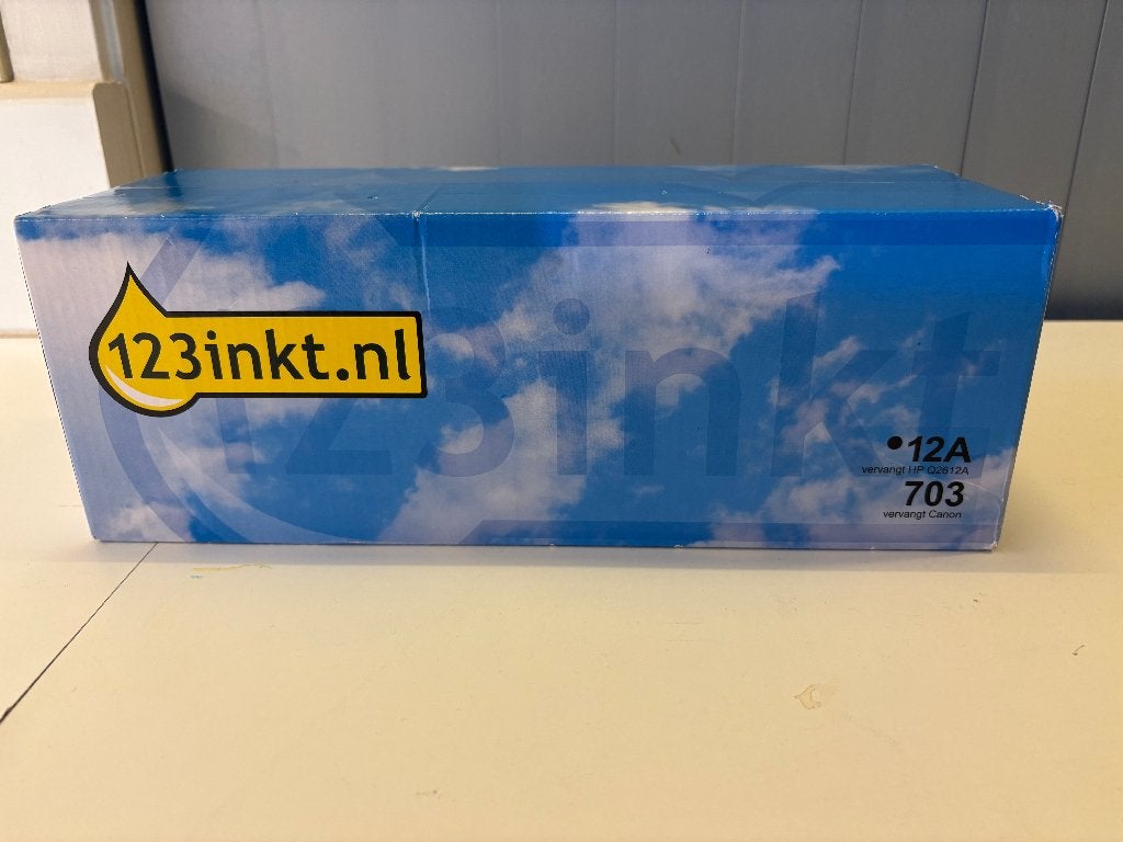 Toner Hp 12A (Q2612A) - Canon 703 (zwart): 15 euro, Ophalen of Verzenden, Nieuw, Toner, 123inkt.nl (vervangt HP/Canon)