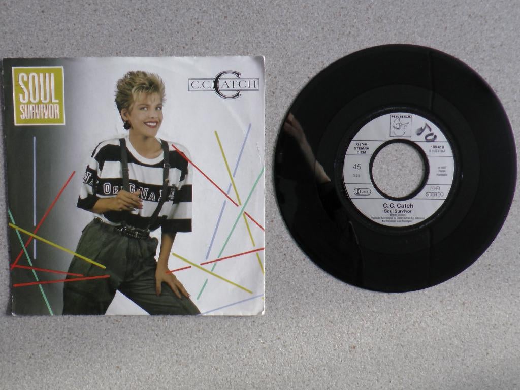 CC Catch - Soul Survivor VINYL SINGLE, Gebruikt, 7 inch, Pop, Single