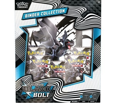Pokémon Black Bolt Binder Collection Box, Ophalen of Verzenden, Nieuw, Boosterbox, Foil