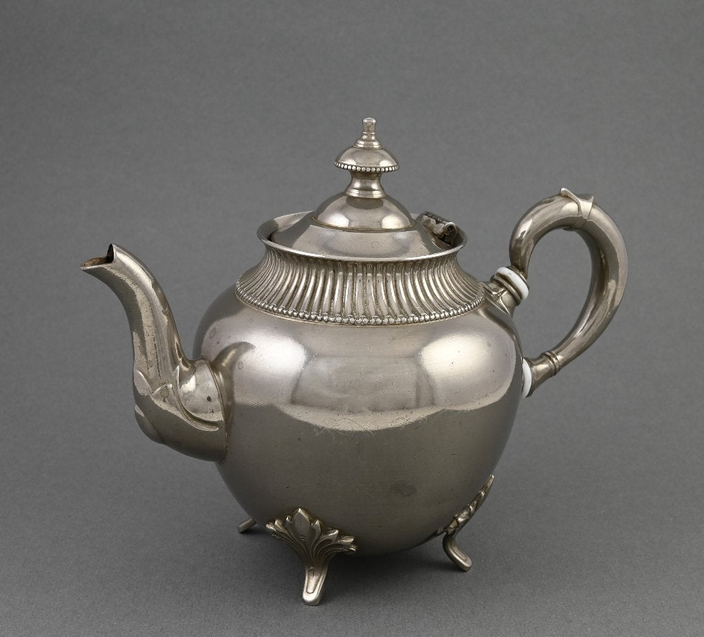 theepot zilvertin van Gerhardi & Co, Antiek en Kunst, Verzenden