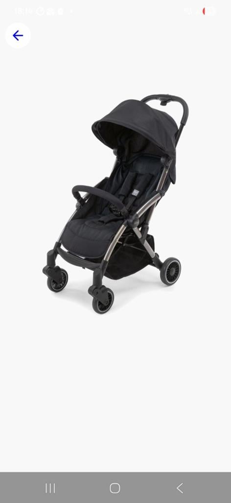 Chicco Cheerio Buggy - Jet Black, Ophalen of Verzenden, Nieuw, Overige merken