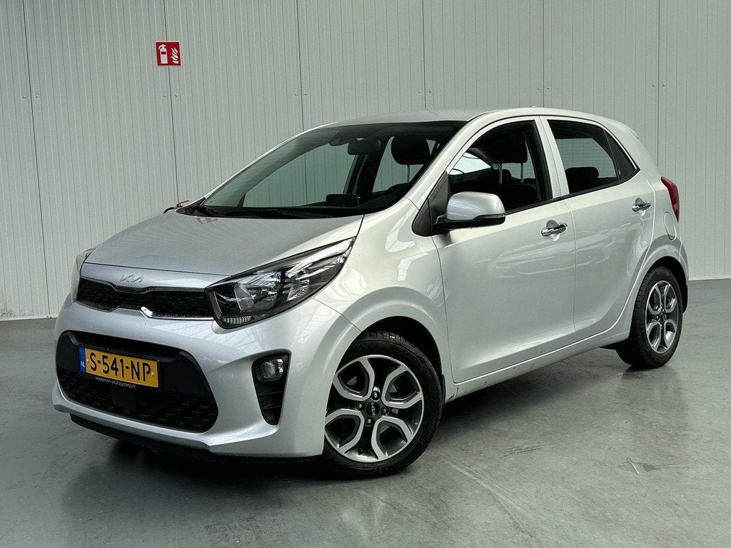 Kia Picanto 1.0 DPi DynamicPlusLine + Stoel en Stuurverwarmi, Stof, Gebruikt, 4 stoelen, Handgeschakeld