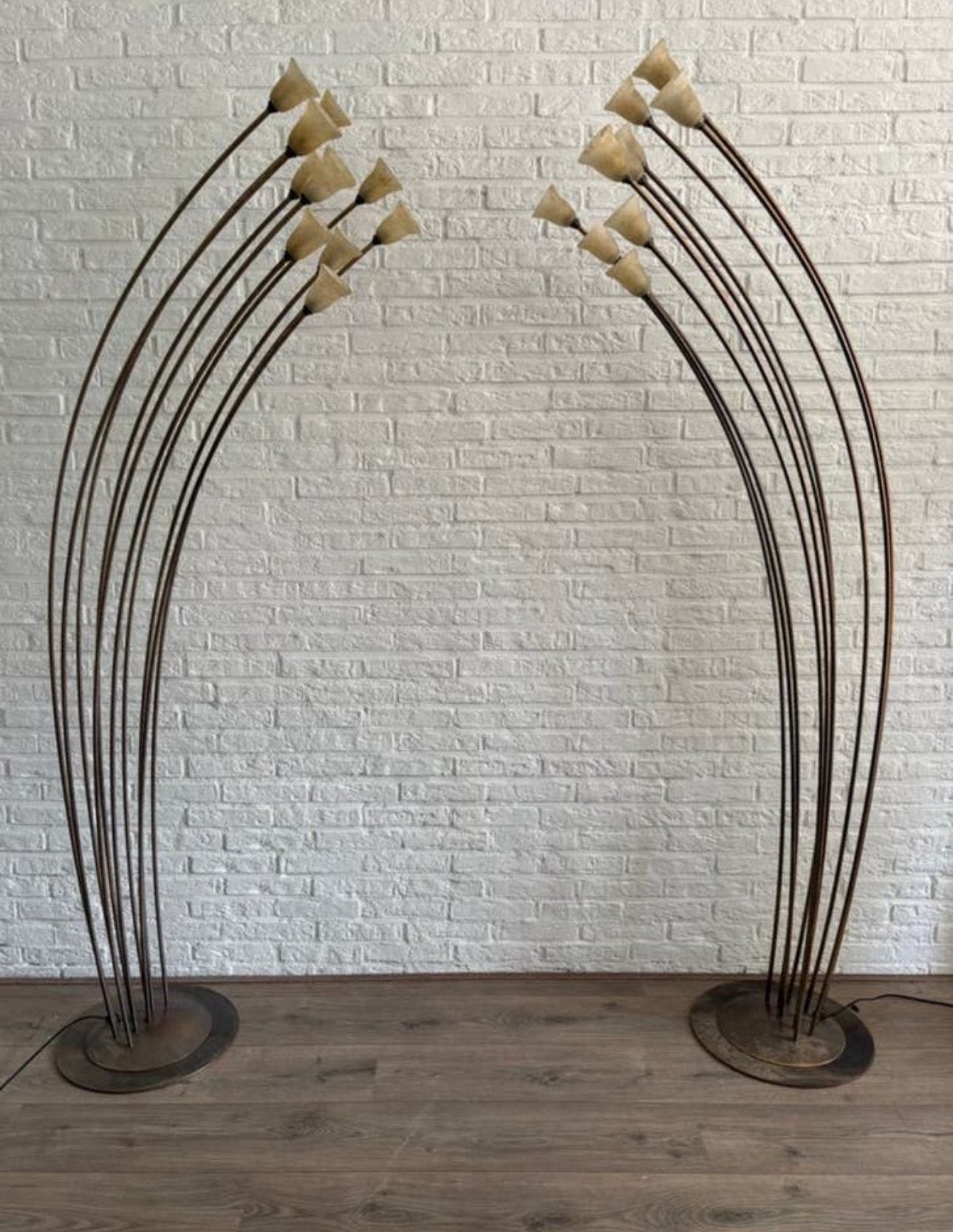 Vloerlampen – Nollet Design (Jaren '80/'90), Huis en Inrichting, Ophalen, Zo goed als nieuw, 150 tot 200 cm