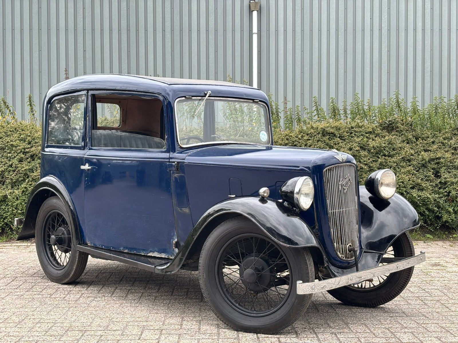 Austin Seven Ruby 1935 Project / Oldtimer /Klassieker/ Trail, Auto's, Blauw, 747 cc, Leder, Bedrijf