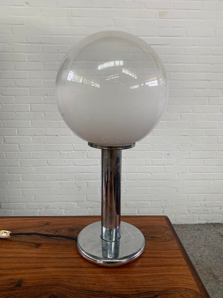 Lamp Targetti Sankey Murano tafellamp Italië uit de jaren 60, Ophalen of Verzenden, Zo goed als nieuw, Glas