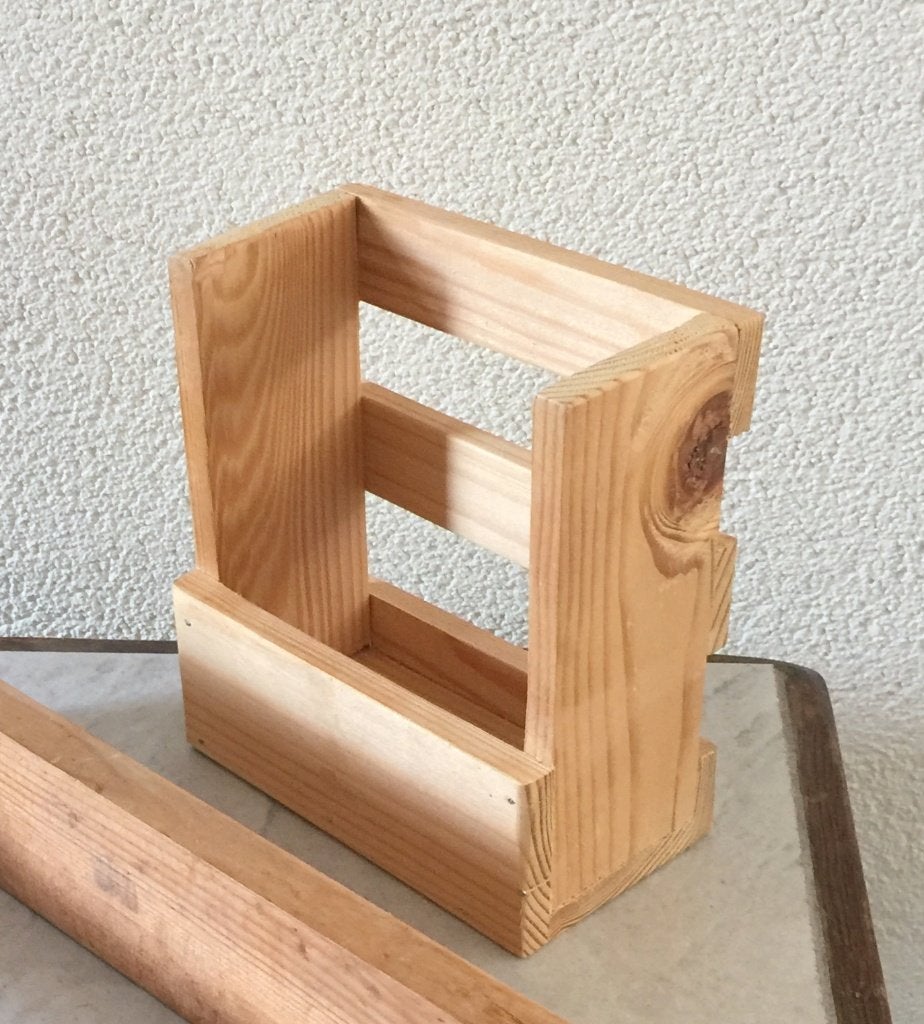 houten bestekbakje / lepelrekje - organizer pennenbakje IKEA, Overige typen, Hout, Ophalen of Verzenden, Zo goed als nieuw