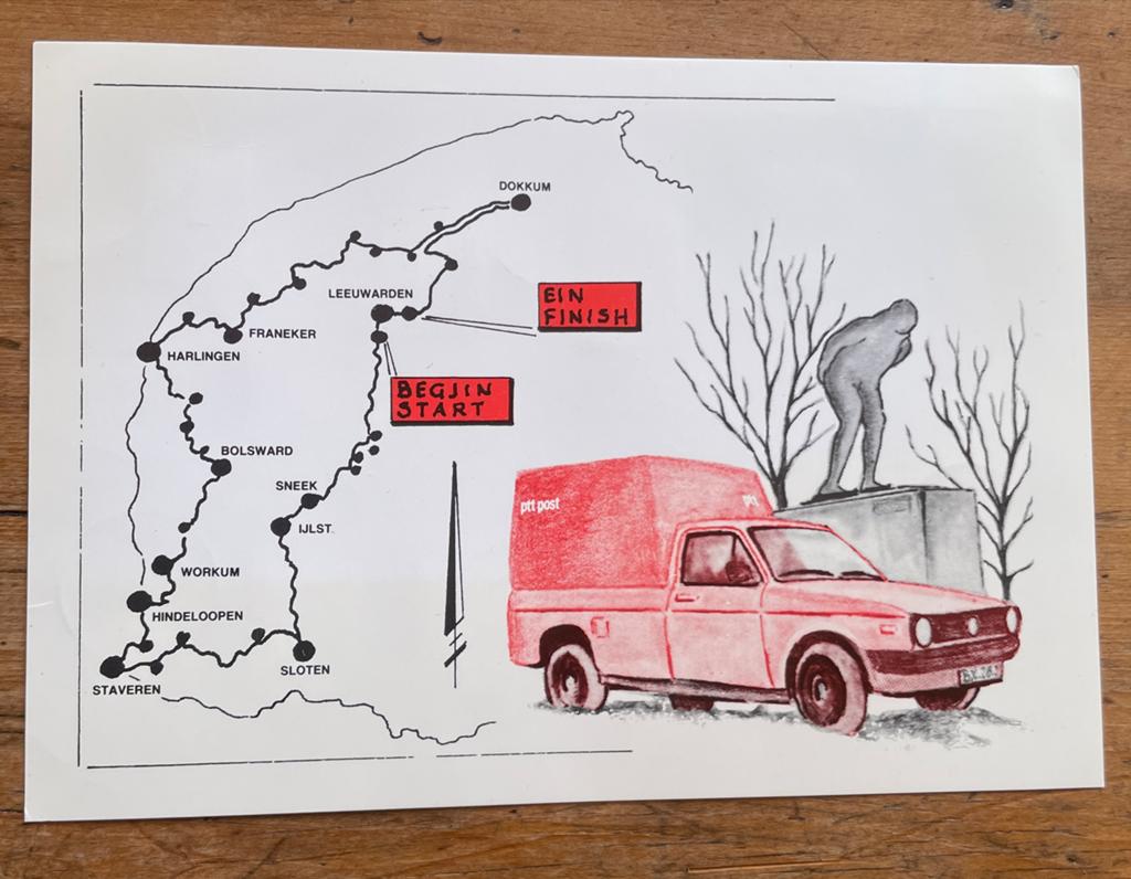 Elfstedentocht 1986: Officiële PostNL herdenkingskaart, Ophalen of Verzenden, Onbeschreven, Nederland