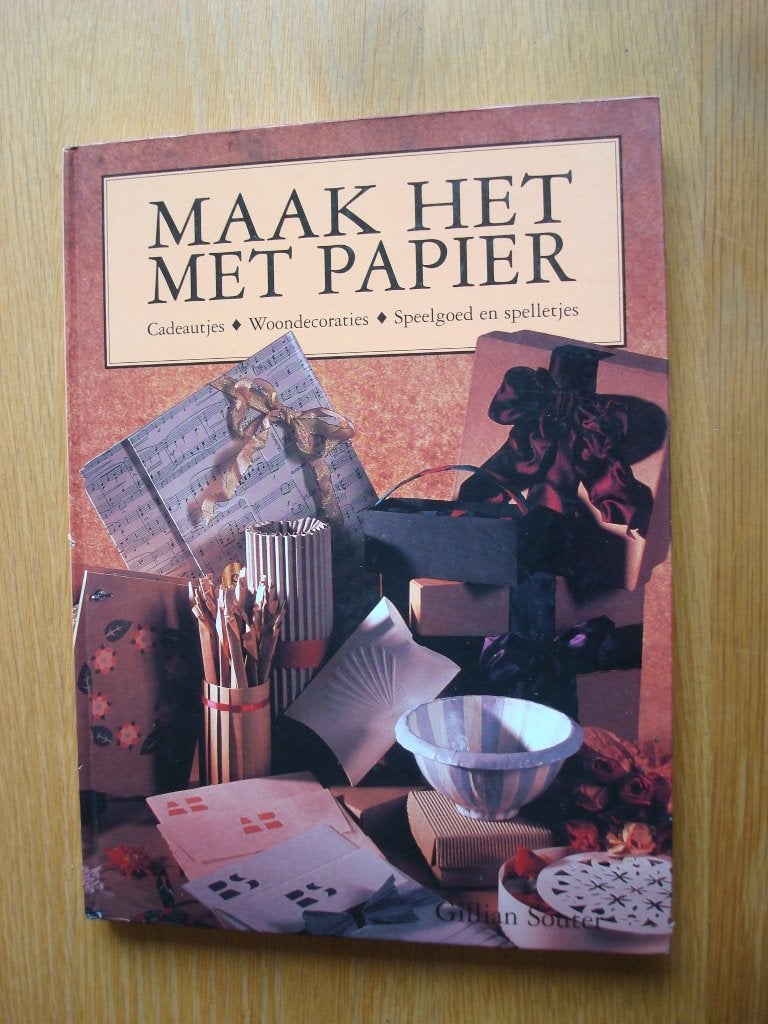Boek Maak het van papier., Ophalen of Verzenden, Zo goed als nieuw, Overige onderwerpen