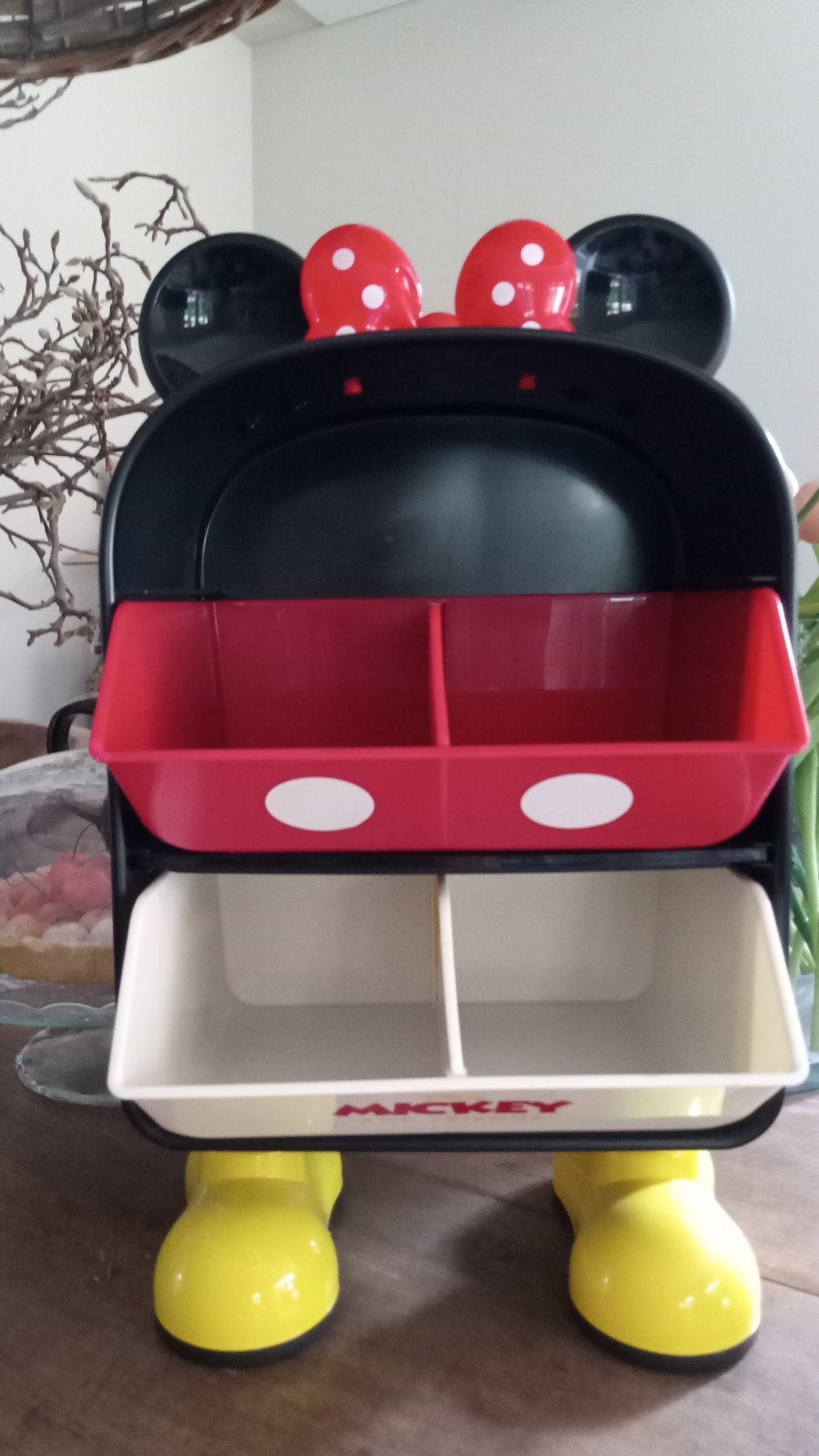 Minnie Mouse verzamelobject met opbergvakken, Ophalen of Verzenden, Mickey Mouse, Zo goed als nieuw, Overige typen