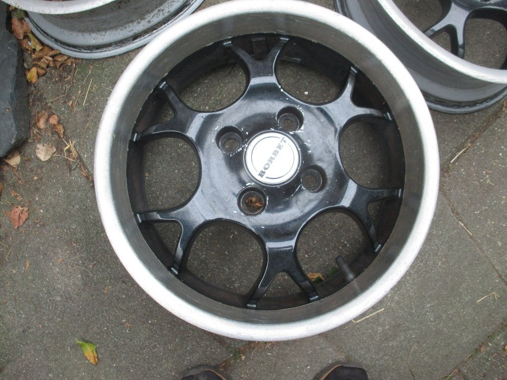 borbet 4x100      8jx15 et 20, Ophalen of Verzenden, 15 inch, Zomerbanden, Velg(en)