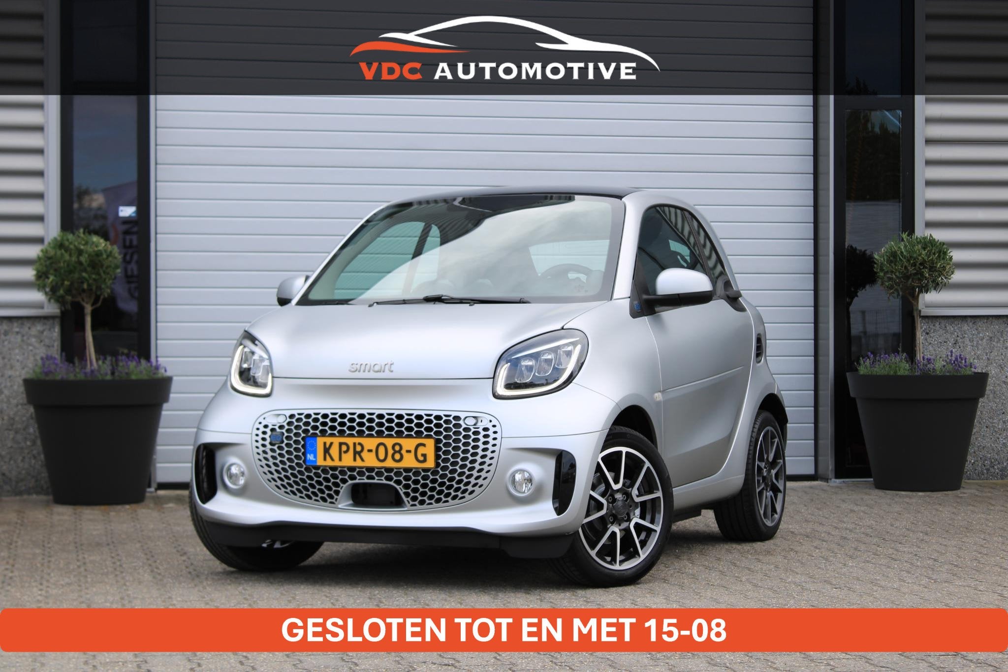 Smart Fortwo EQ BRABUS Mattrunner Brabus Mattrunner | Camera, Auto's, Smart, Automaat, Gebruikt, Leder, 2 stoelen