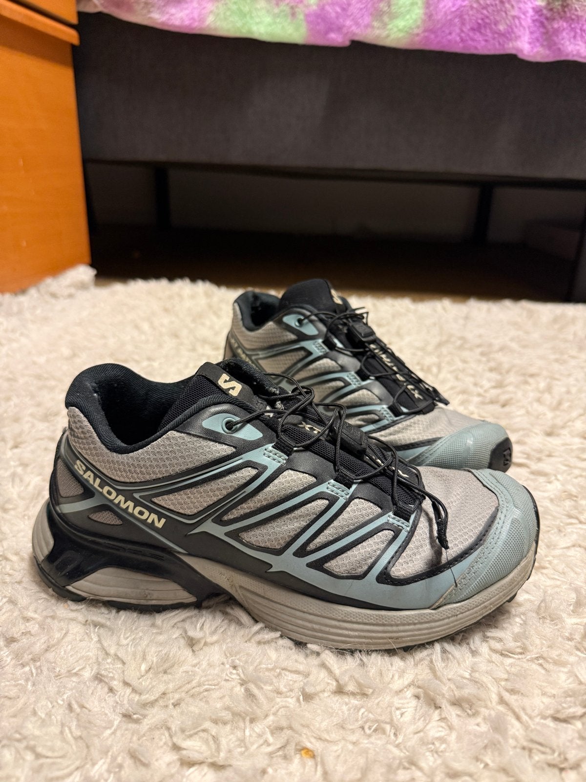 Salomon trailrunning schoenen - Maat 36,5, Ophalen of Verzenden, Gedragen, Grijs, Sportschoenen