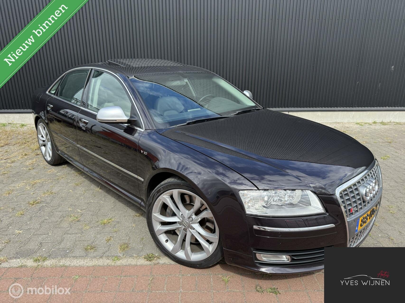 Audi S8 5.2 v10 quattro Pro Line CHERRY BLACK, Auto's, Audi, Bedrijf, Te koop, S8, 4x4, ABS, Achteruitrijcamera, Airbags, Airconditioning