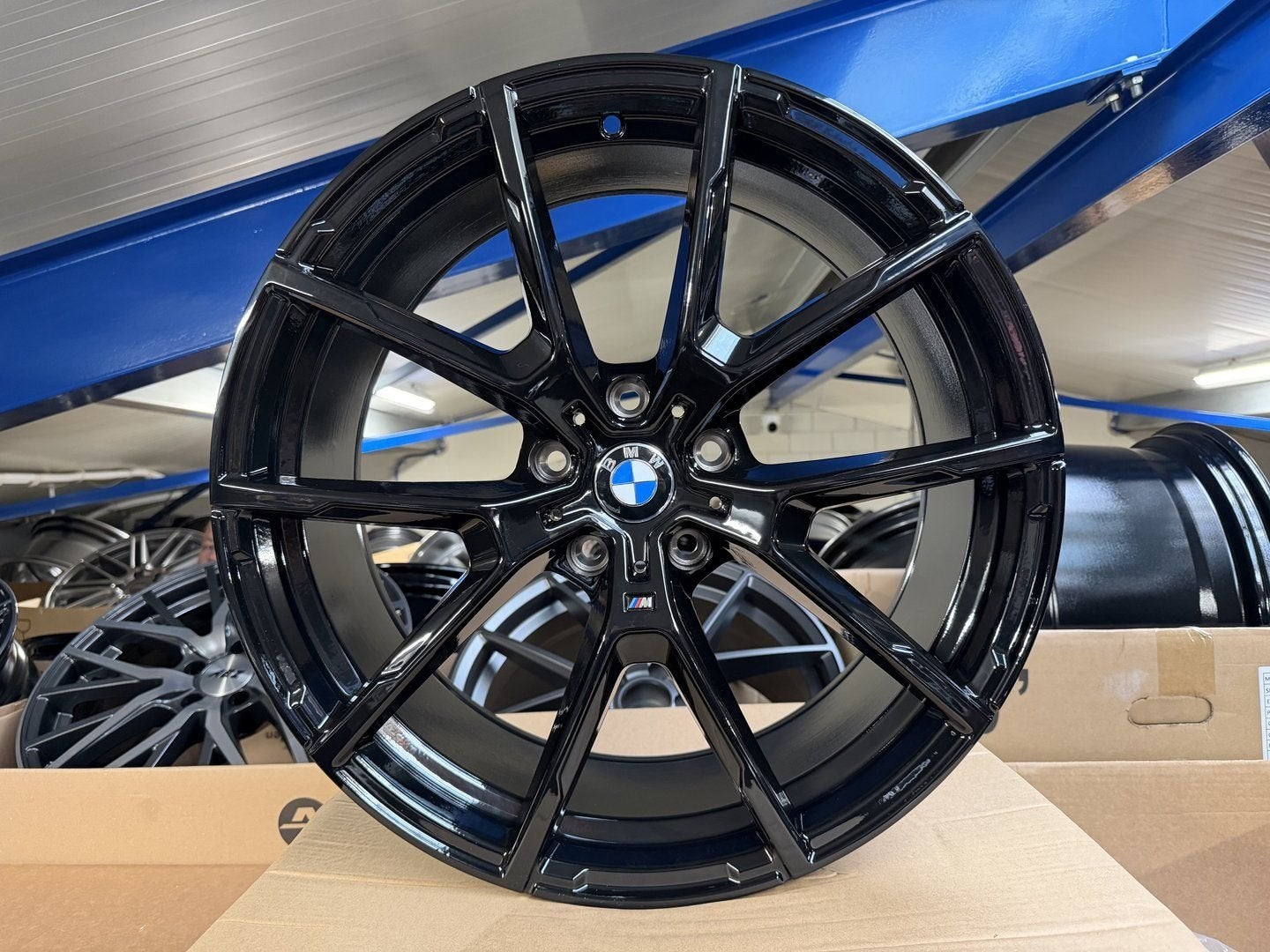 NIEUW 20inch BMW Black M728 Style Velgen 5x120 E90 F30 F10, -, -, Banden en Velgen, Nieuw