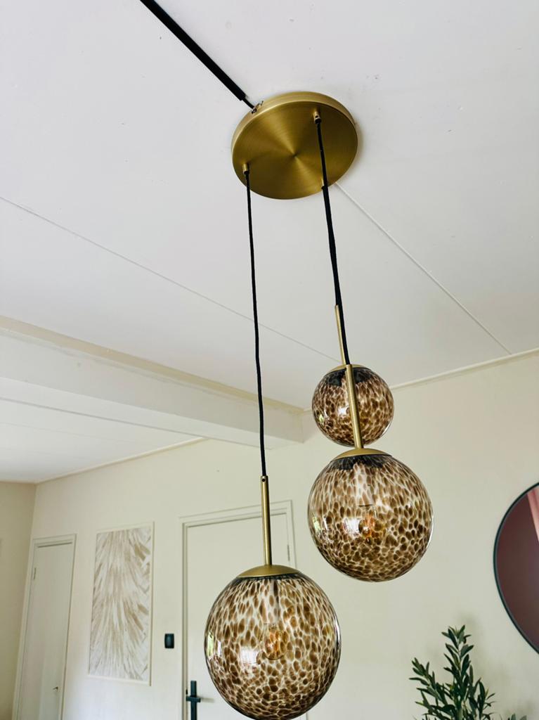 Hanglamp, Ophalen of Verzenden, Zo goed als nieuw, Minder dan 50 cm