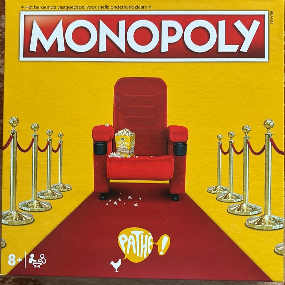 Monopoly collectors item bioscoop Pathé, Ophalen of Verzenden, Zo goed als nieuw