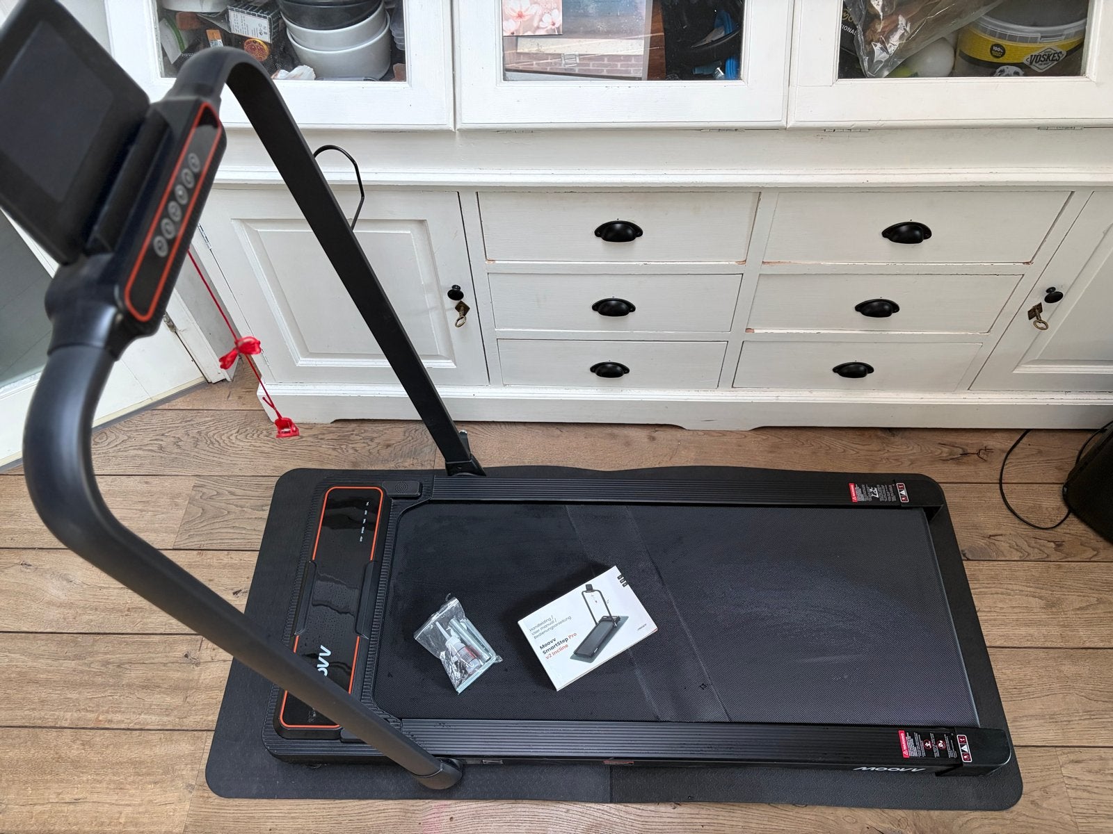 Moovv SmartStep Pro V2 Incline Loopband - Zo goed als nieuw, Ophalen, Zo goed als nieuw, Metaal, Loopband