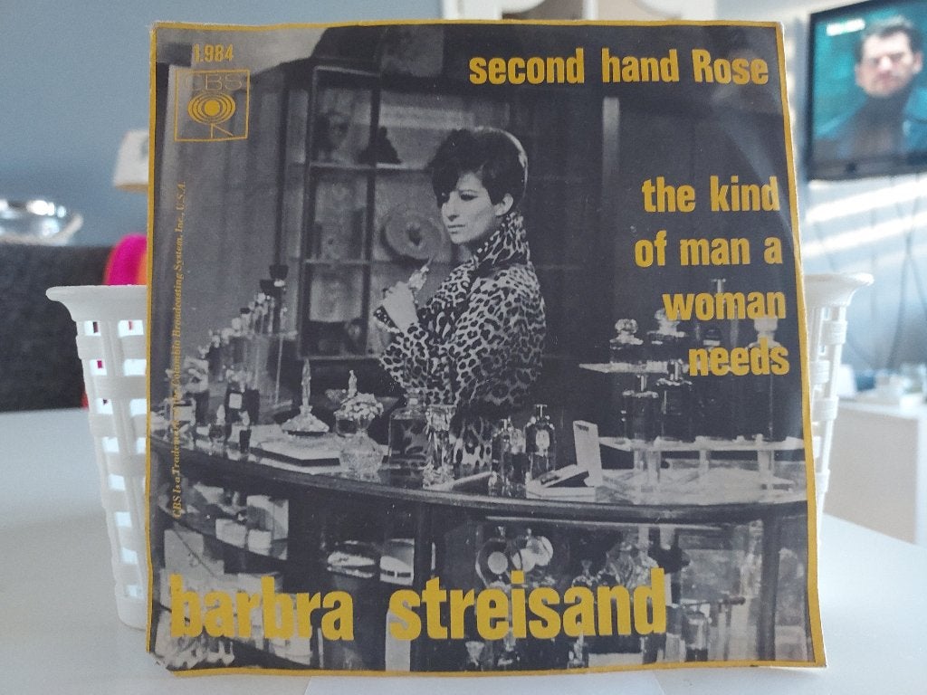 7" Single Barbra Streisand - Second Hand Rose / The Kind, Gebruikt, 7 inch, Ophalen of Verzenden, Pop