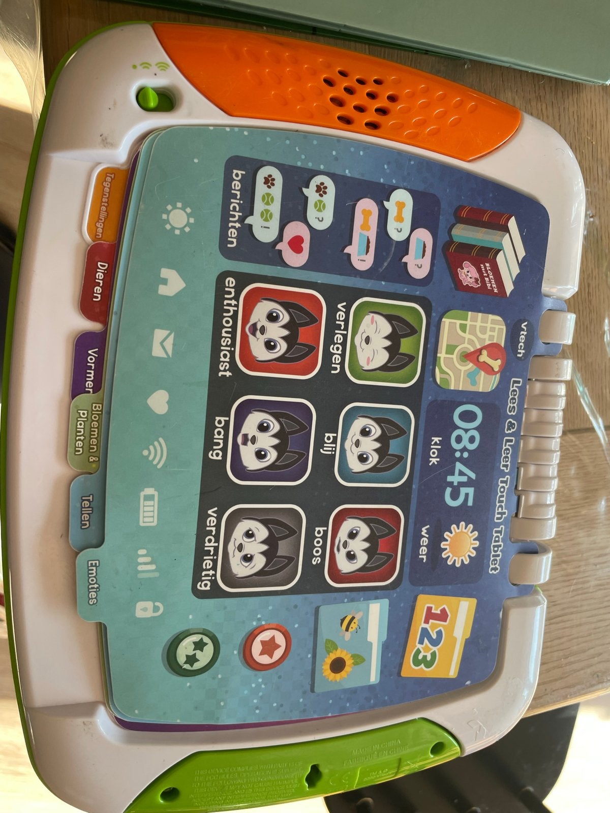 VTech Lees & Leer Touch Tablet speelgoed, Verzenden, Gebruikt, Taal en Lezen
