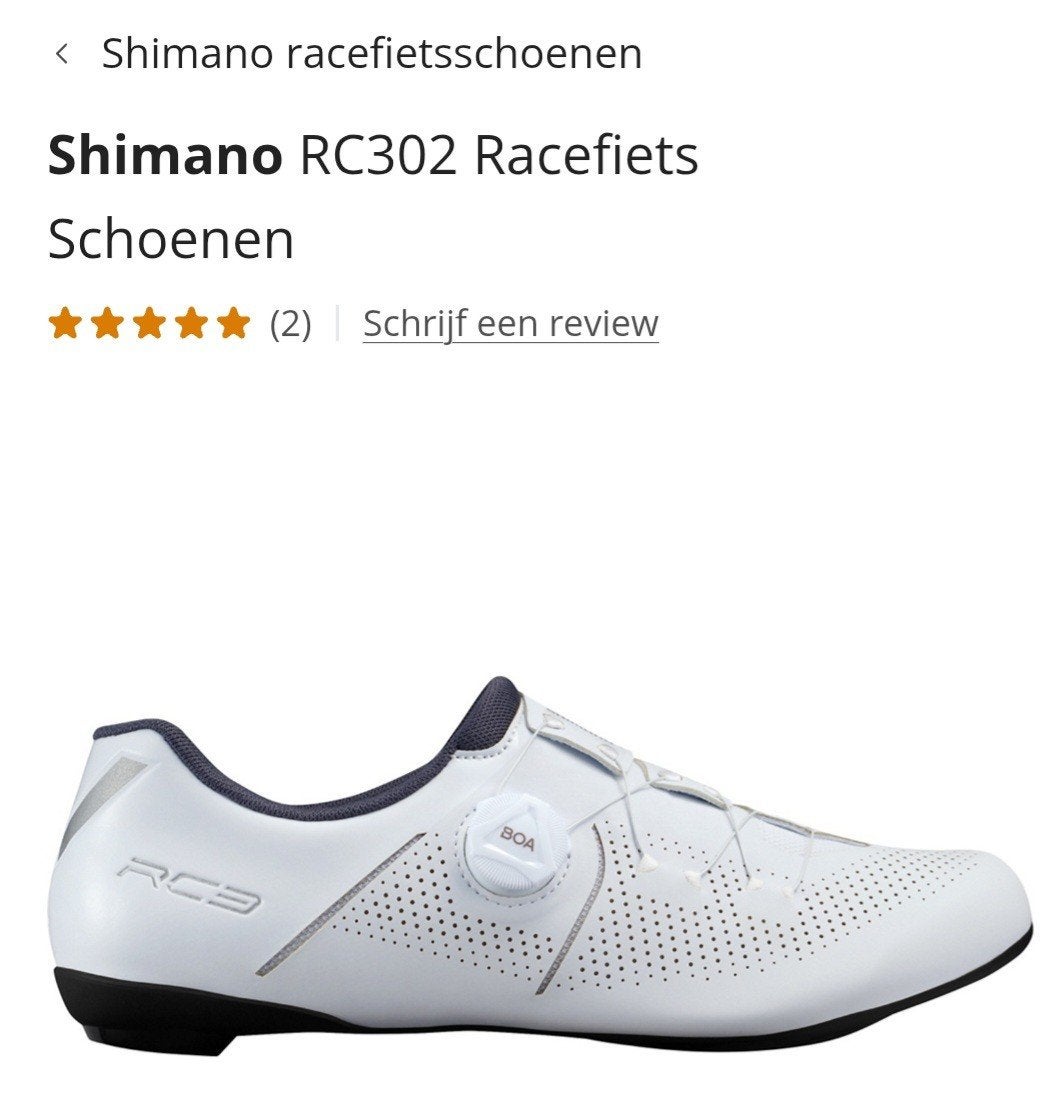 shimano RC302 Racefiets schoenen maat 47, Ophalen of Verzenden, Zo goed als nieuw
