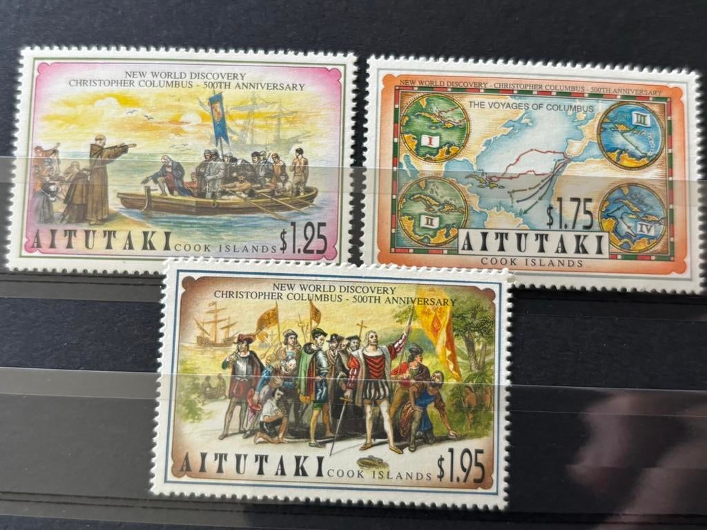 Aitutaki 1992, Ophalen of Verzenden, Postfris