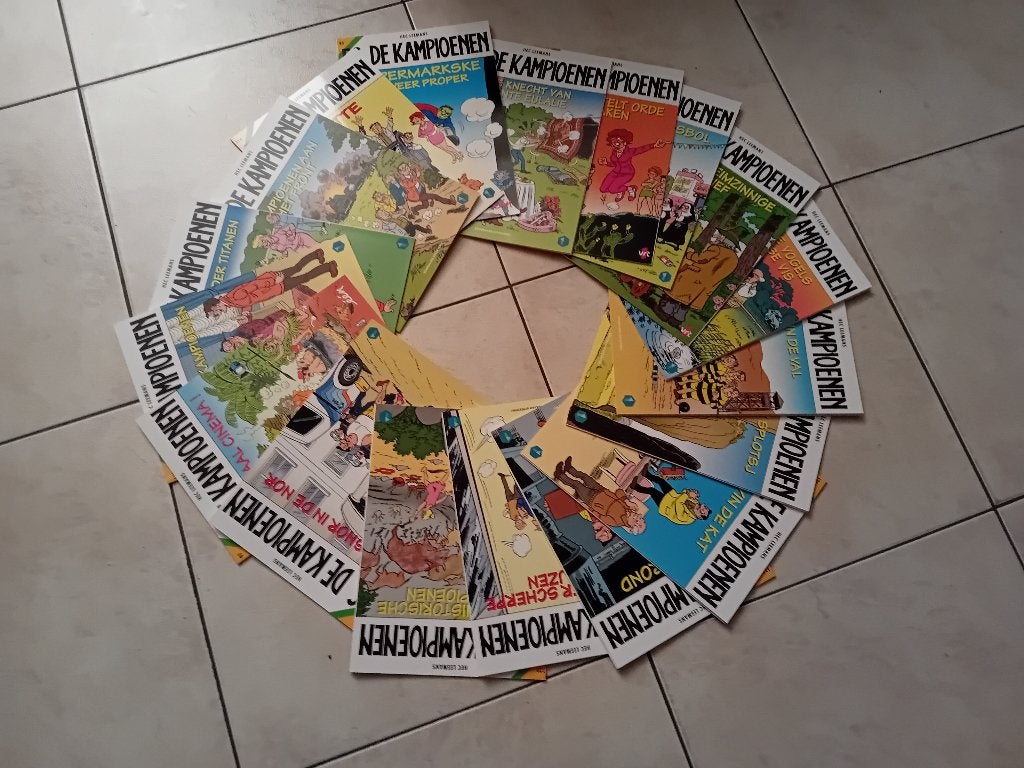 nieuwe strips van Fc De kampioenen en Vertongen en co, Boeken, Meerdere stripboeken, Verzenden, Nieuw
