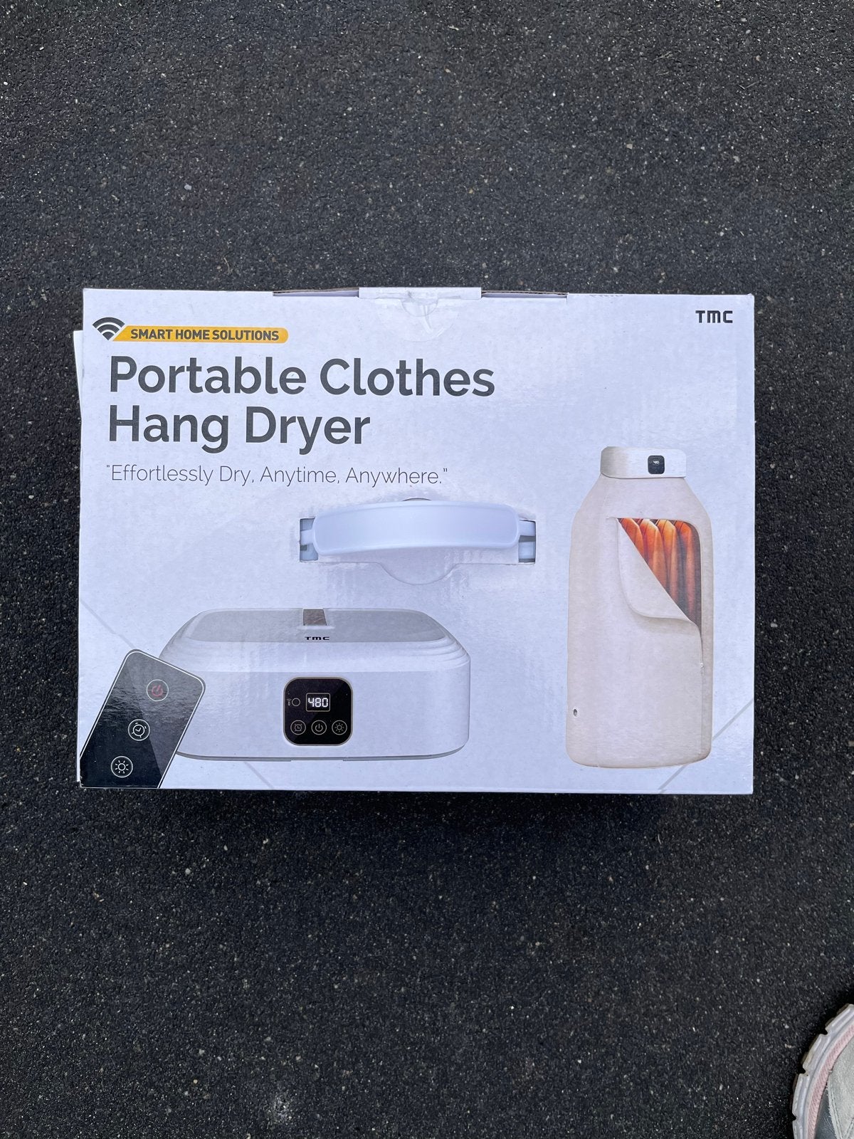 TMC Draagbare Kleding Droger - Compact en Efficiënt, Ophalen of Verzenden, Nieuw