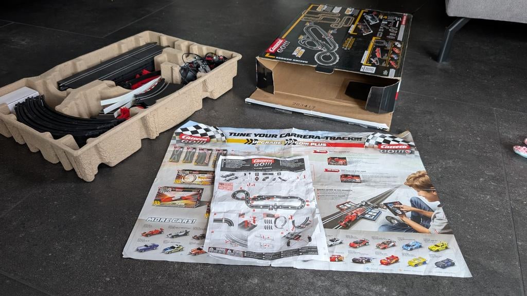 Carrera Go Racebaan Max Verstappen & Lewis Hamilton, Kinderen en Baby's, Speelgoed | Racebanen, Carrera, Ophalen of Verzenden